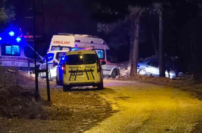 Bilecik’te meydana gelen trafik kazasında 2 kişi yaralandı