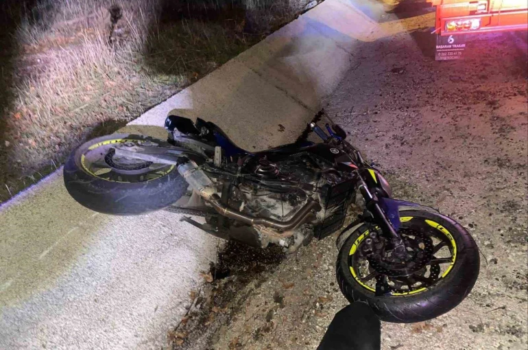 Bilecik’te motosiklet kazası: 1 yaralı