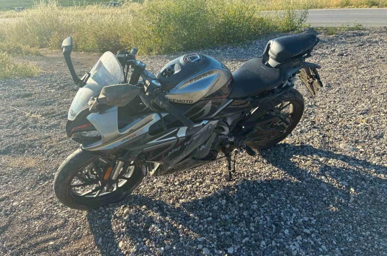Bilecik’te motosiklet kazası: 1 yaralı
