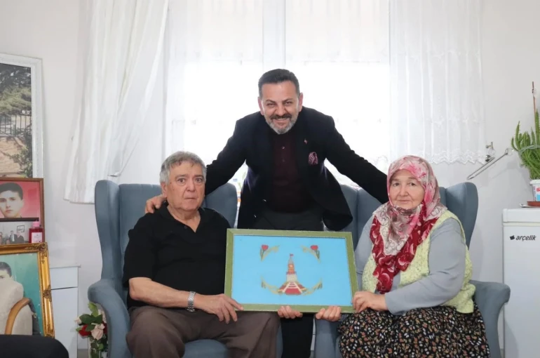 Bilecik’te şehit ailesi ile anlamlı buluşma