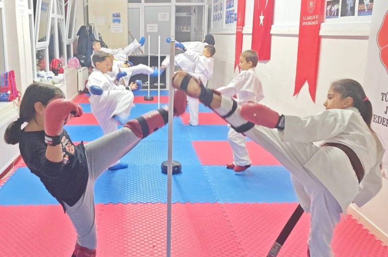 Bilecik’te spor okullarında karate eğitimleri sürüyor