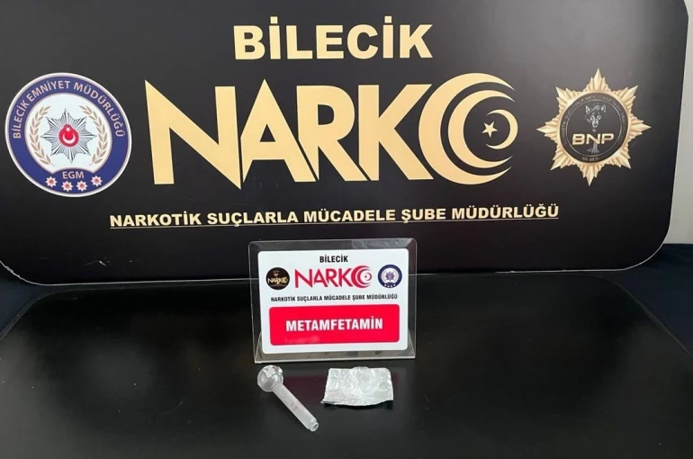 Bilecik’te uyuşturucu operasyonu: 1 gözaltı