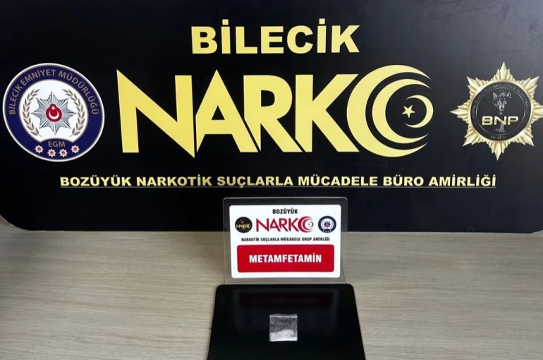 Bilecik’te uyuşturucu operasyonu: 1 gözaltı