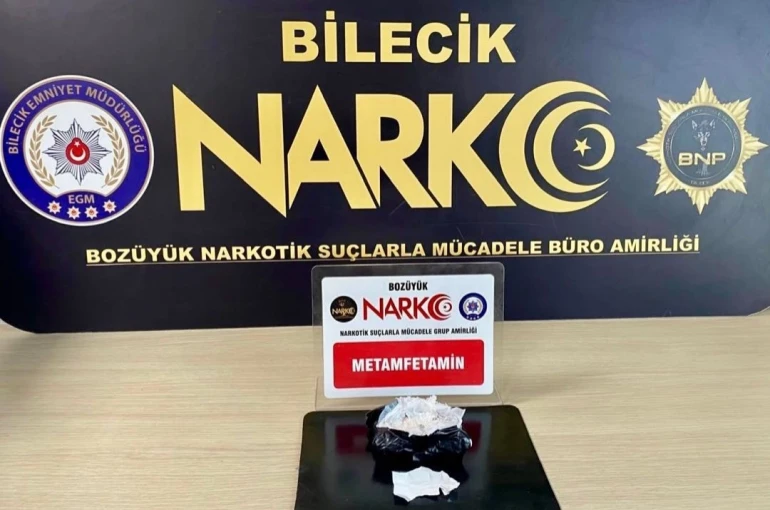 Bilecik’te uyuşturucu operasyonu: 1 gözaltı