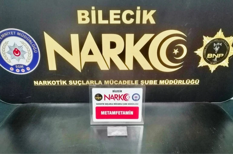 Bilecik’te uyuşturucu operasyonu: 1 kişi yakalandı