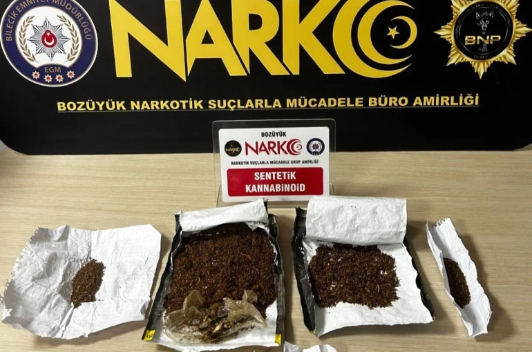 Bilecik’te uyuşturucu operasyonu: 2 gözaltı