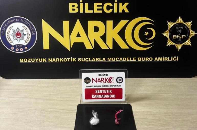 Bilecik’te uyuşturucu operasyonu: 3 gözaltı