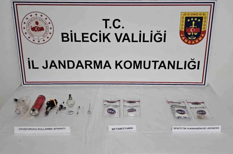 Bilecik’te uyuşturucu operasyonu: 3 şüpheliye soruşturma