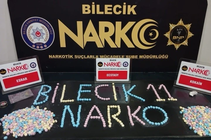 Bilecik’te uyuşturucu operasyonu: 4 gözaltı