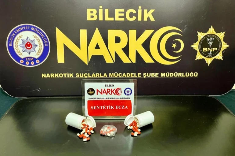 Bilecik’te uyuşturucu operasyonuna 2 gözaltı