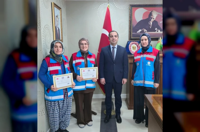 Bilecik’te "Vefa Projesi" ekipleri ödüllendirdi