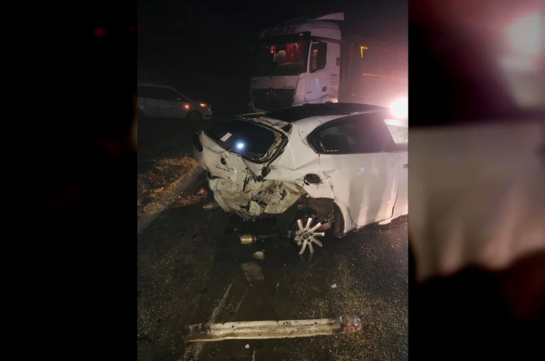 Bilecik’te yağış kazayı beraberinde getirdi