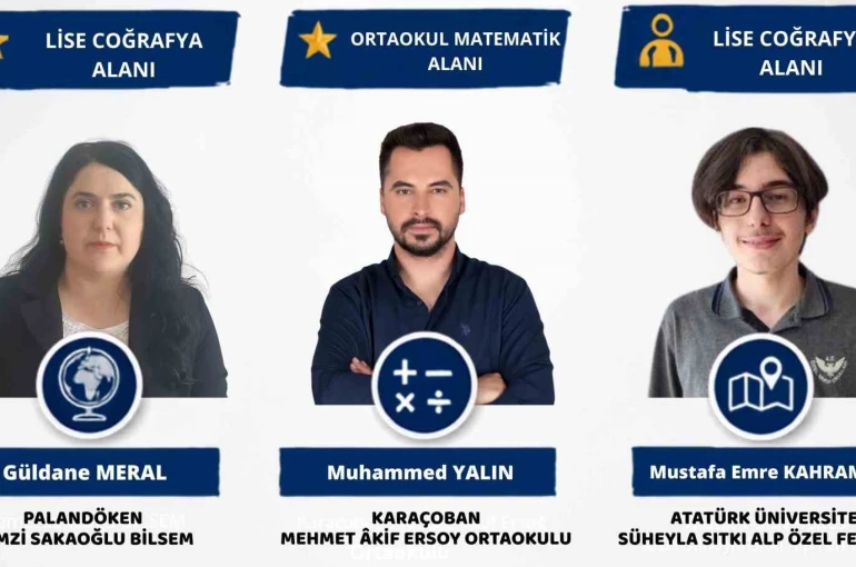 Bilim Olimpiyatları’nda Erzurum başarısı
