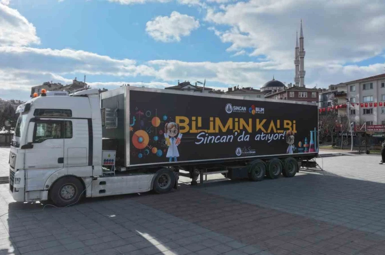 ’Bilim Tırı’ Sincan’da çocuklarla buluşuyor