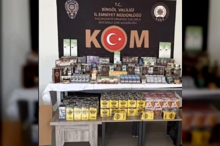 Bingöl’de kaçakçılık ve uyuşturucu operasyonu