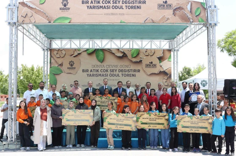 “Bir Atık Çok Şey Değiştirir” yarışmasında ödüller sahiplerini buldu