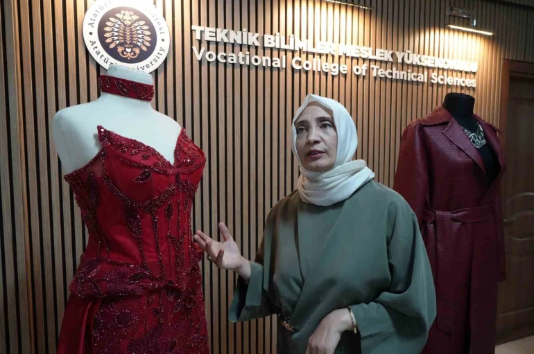 Bir kadının iğnesinden dökülen zarafet