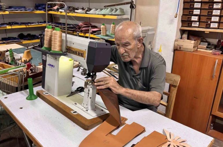 Bir meslek daha yok oluyor, çırak bulunamayan kunduracılıkta son dönemlerini yaşıyor