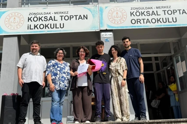 Birgül Öğretmene duygu dolu veda
