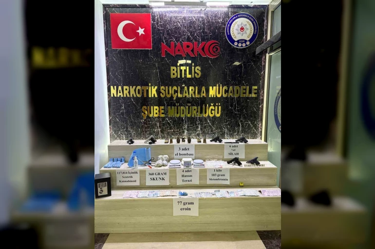 Bitlis’teki narkotik operasyonunda 27 kişi tutuklandı