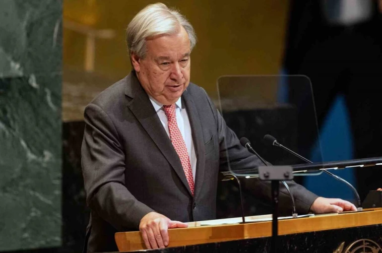 BM Genel Sekreteri Guterres: "Filistinliler için devlet kurmak bir ödül değil, bir haktır"
