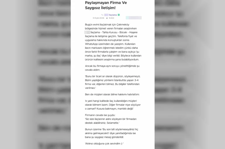 Böcek ailesinin ölümüne ilişkin soruşturma sürüyor: İlaçlama şirketi hakkındaki müşteri yorumu ortaya çıktı
