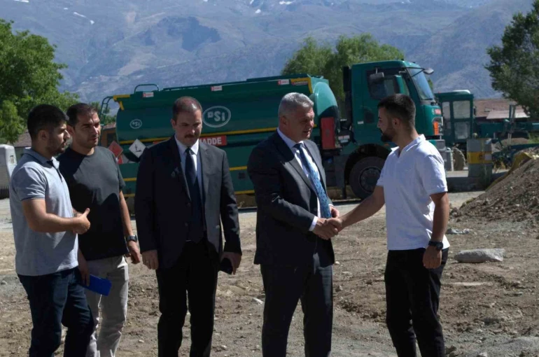 Bölge Müdürü Yavuz, DSİ Erzincan Şubesinde incelemelerde bulundu
