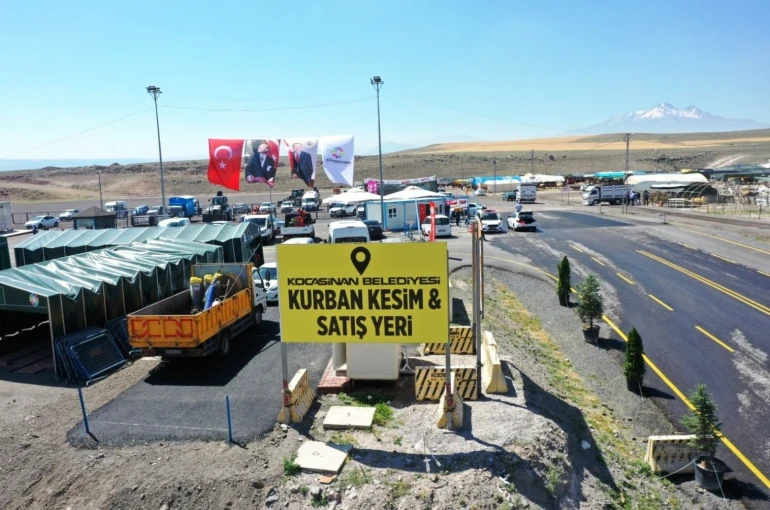Bölgenin en büyük kesim ve satış yeri Kocasinan’da hazır