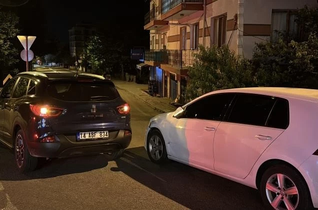 Bolu’da ciple otomobil çarpıştı: 1 yaralı