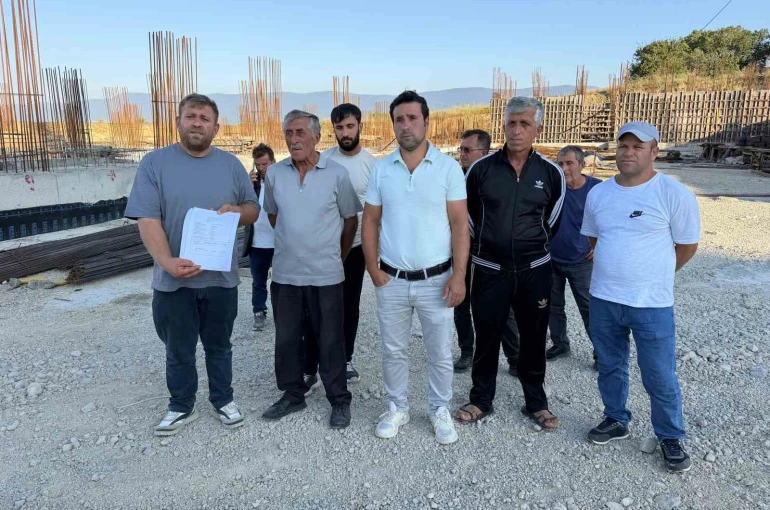 Bolu’da üniversite inşaatında maaşlarını alamayan işçiler 2 haftada 4 kez vince çıktı: "20 gündür yemek ve su yok"