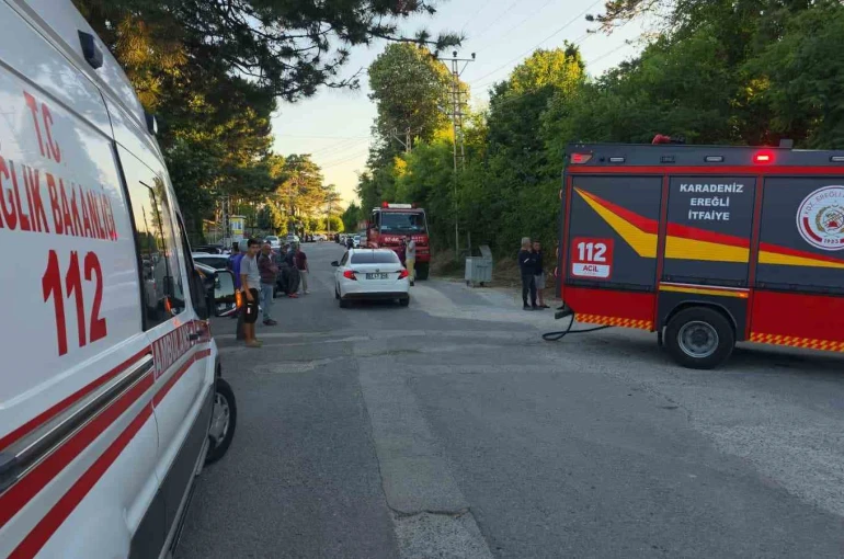 Boş arazide çıkan yangın büyümeden söndürüldü