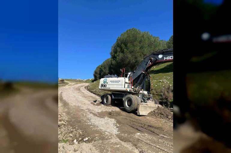 Bozdoğan Kale Mesire Alanı’nda yol çalışmaları başladı