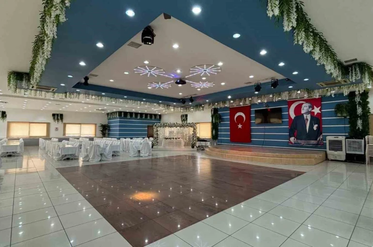 Bozdoğan’da Düğün Salonu yenilendi