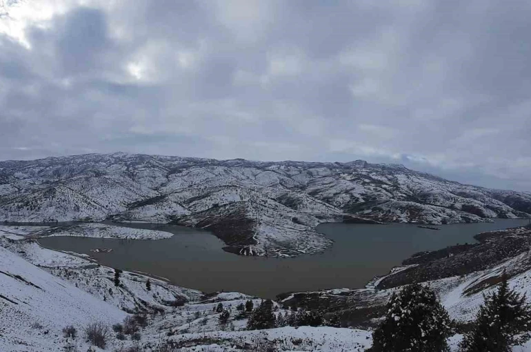 Bozkır Barajı’nda su seviyesi yağışlarla hızla yükseliyor