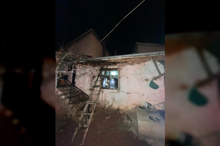 Bozkır’da baca temizliği yangına yol açtı