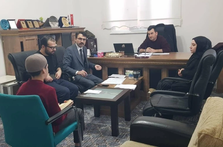 Bozkır’da Kuran Kursu öğrencilerinin eğitim durumu incelendi