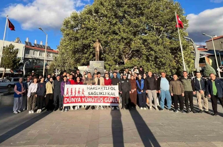 Bozkır’da "Sağlık için yürü" etkinliği