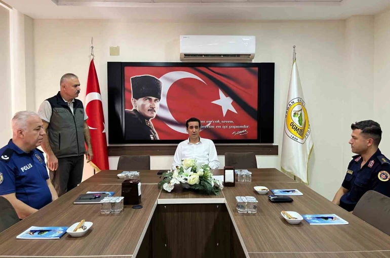 Bozyazı’da orman yangınlarına karşı toplantı yapıldı