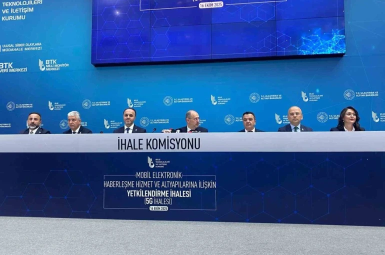 BTK’da 5G yetkilendirme ihalesi başladı