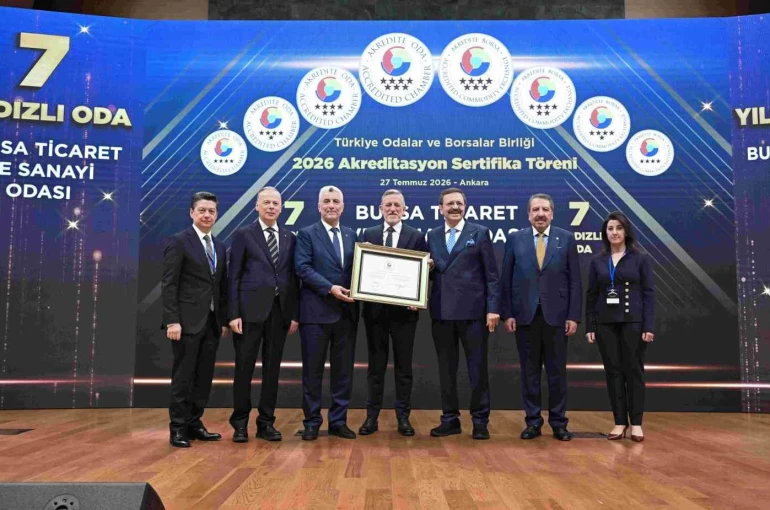 BTSO’nun hizmet kalitesine 7 yıldızlı tescil