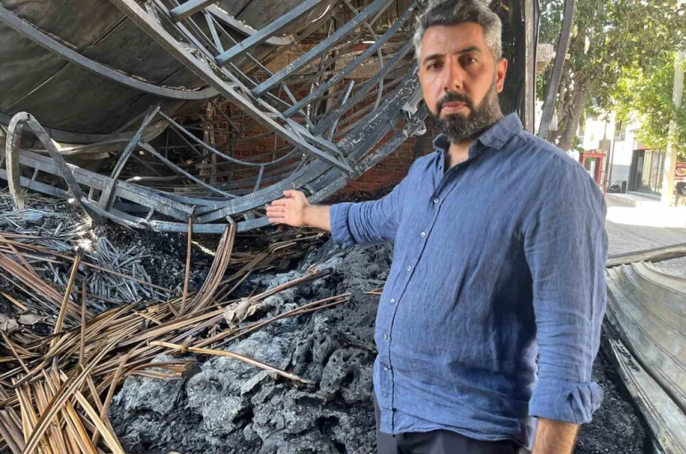 Buca’da çöp yangını: 30 milyon lira zarar