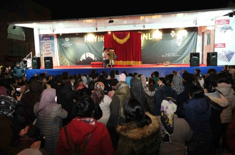 Buharkent’te vatandaşlar Büyükşehir Belediyesi’nin Ramazan etkinlikleri ile buluştu