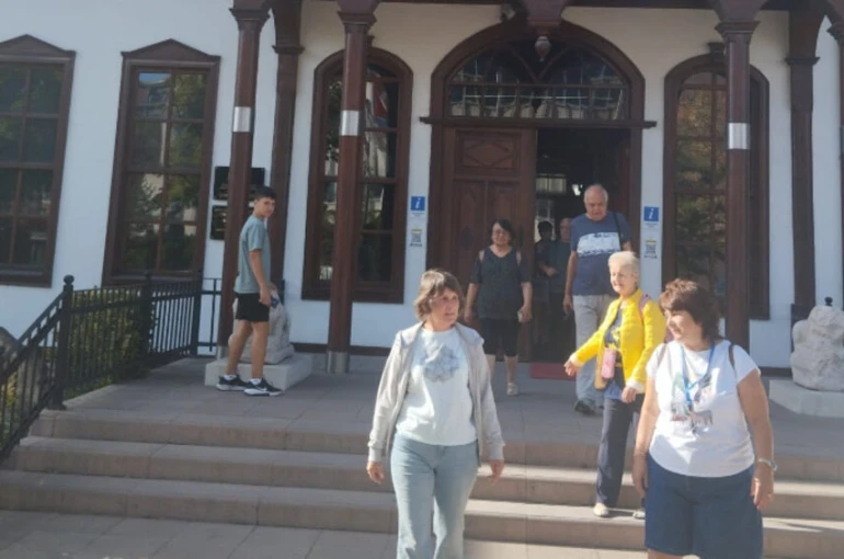 Bulgaristanlı turistler Çankırı’yı gezdi