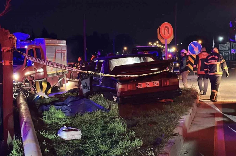 Burdur’da feci kaza: 6 ay önce evlenen genç çifti ölüm ayırdı