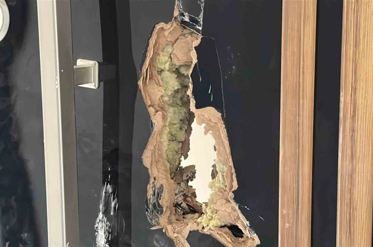 Burdur’da inşaat halindeki apartmana zarar veren şahıslar yakalandı