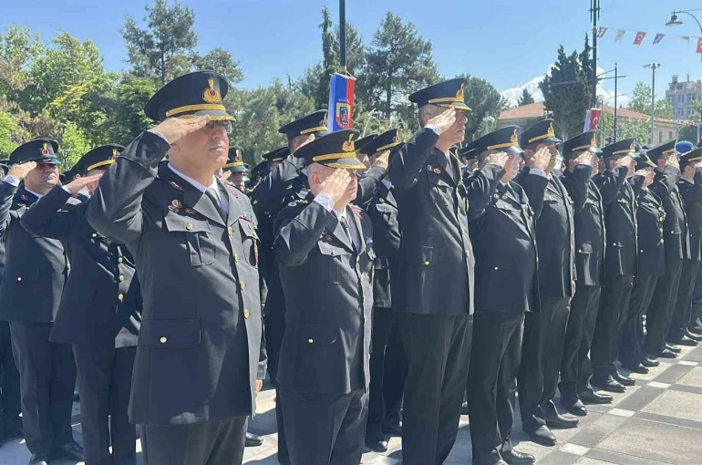 Burdur’da jandarmanın 187’nci kuruluş yıldönümü kutlandı
