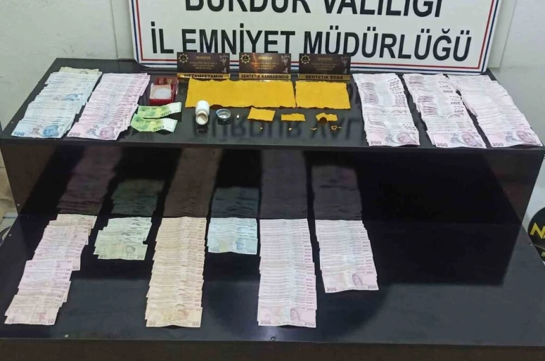 Burdur’da uyuşturucu operasyonuna 1 tutuklama