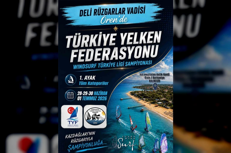 Burhaniye, rüzgar sörfüne hazırlanıyor