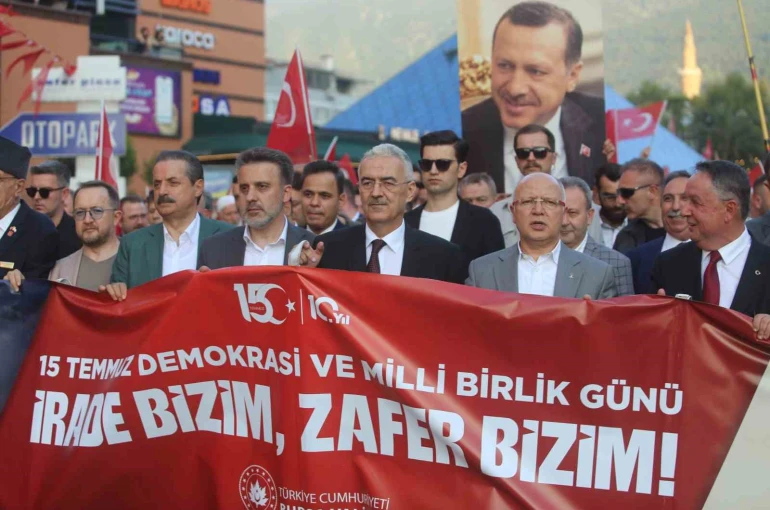 Bursa 15 Temmuz’un 10. yılında tek yürek