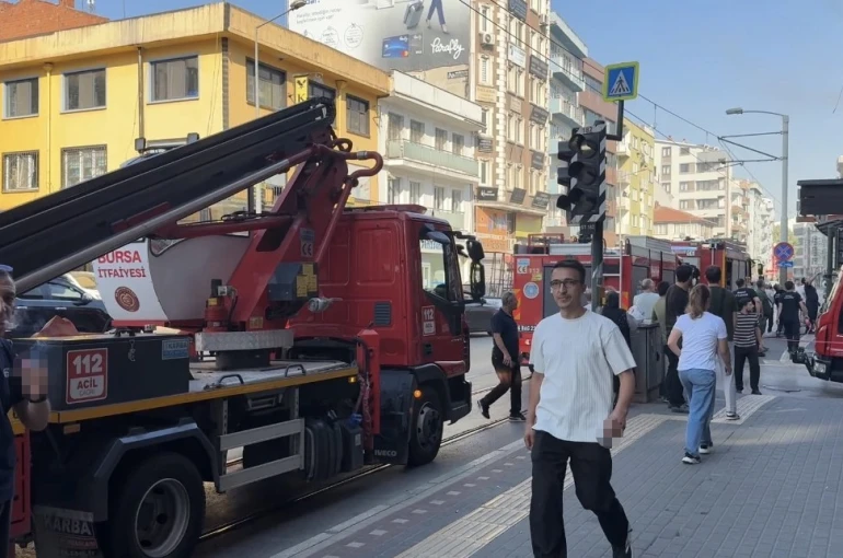Bursa’da baca yangını paniği